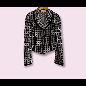 St. John Collection Houndstooth Jacket